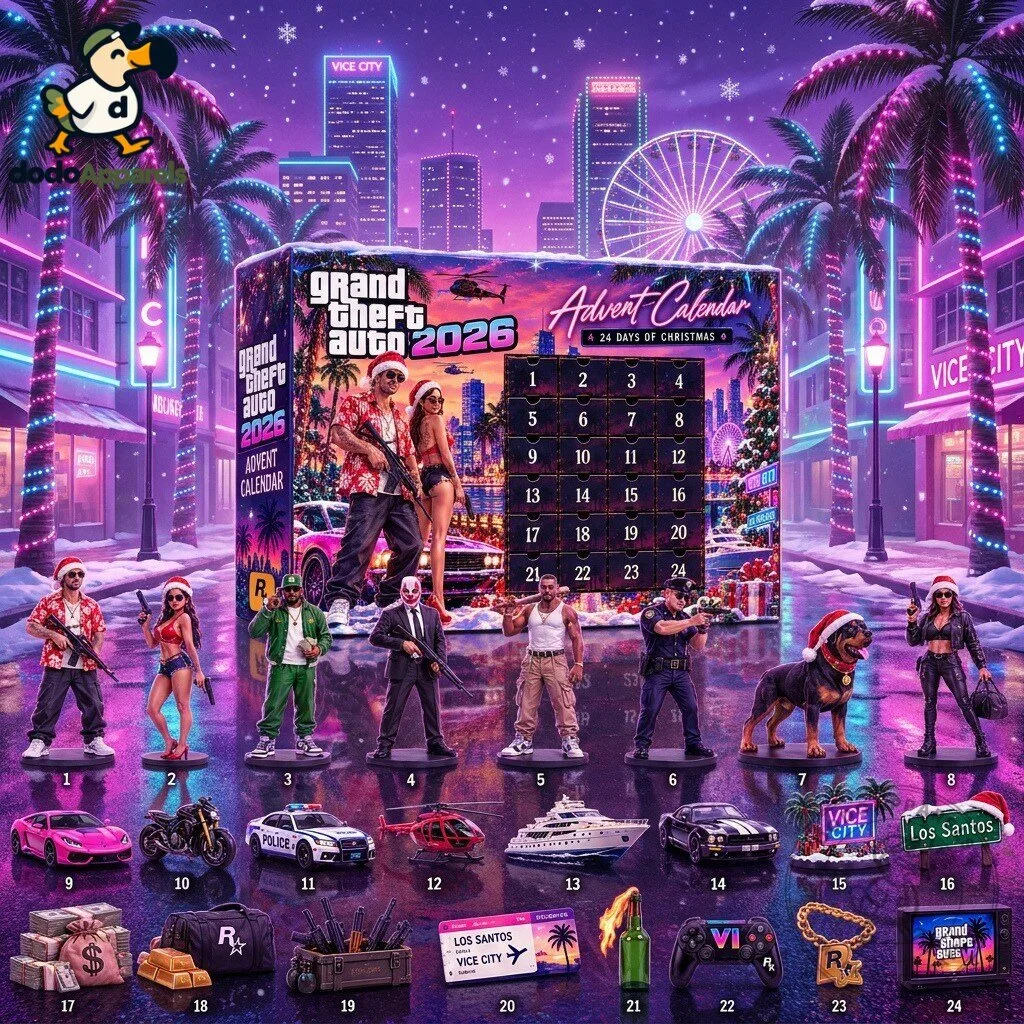 Grand Theft Auto VI GTA 6 Christmas Advent Calendar 2026 3 Grand Theft Auto VI GTA 6 Christmas Advent Calendar 2026