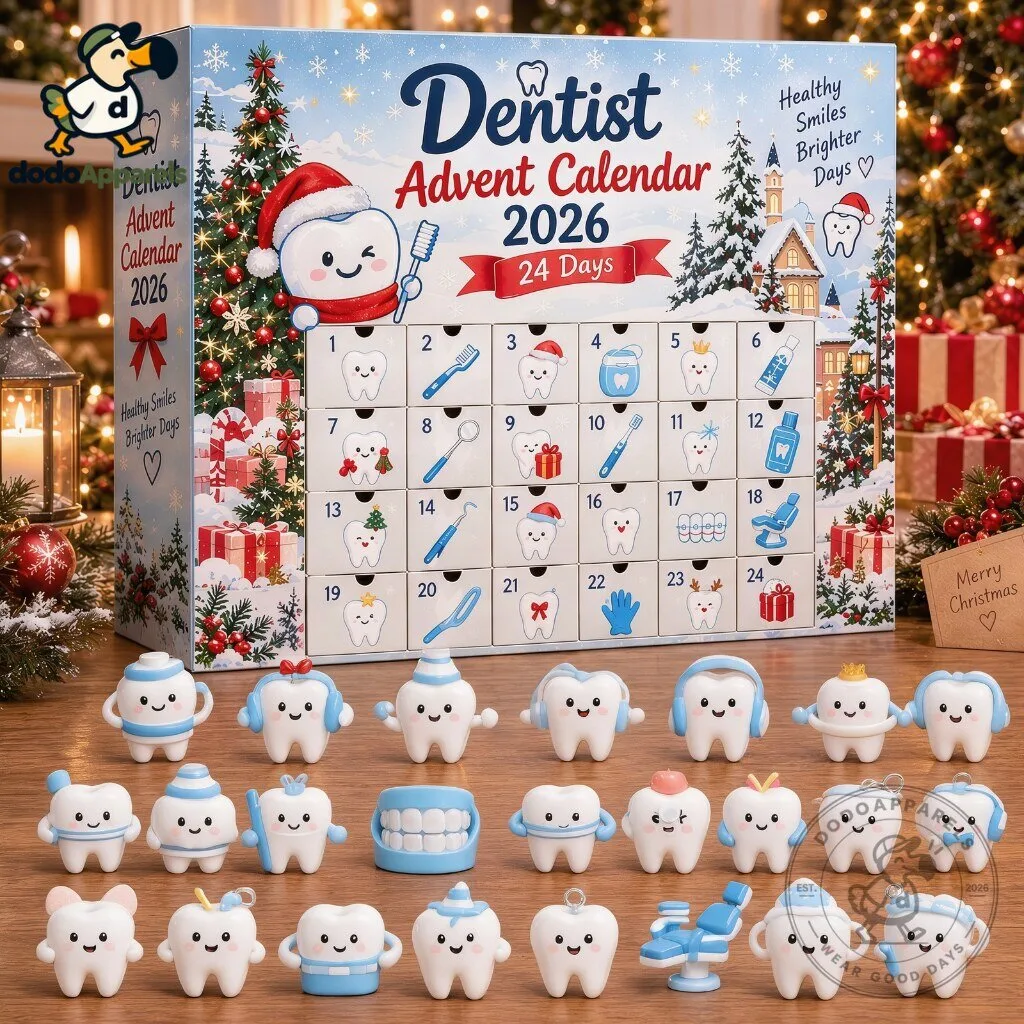 Dentist Advent Calendar 2026 24 Days Christmas