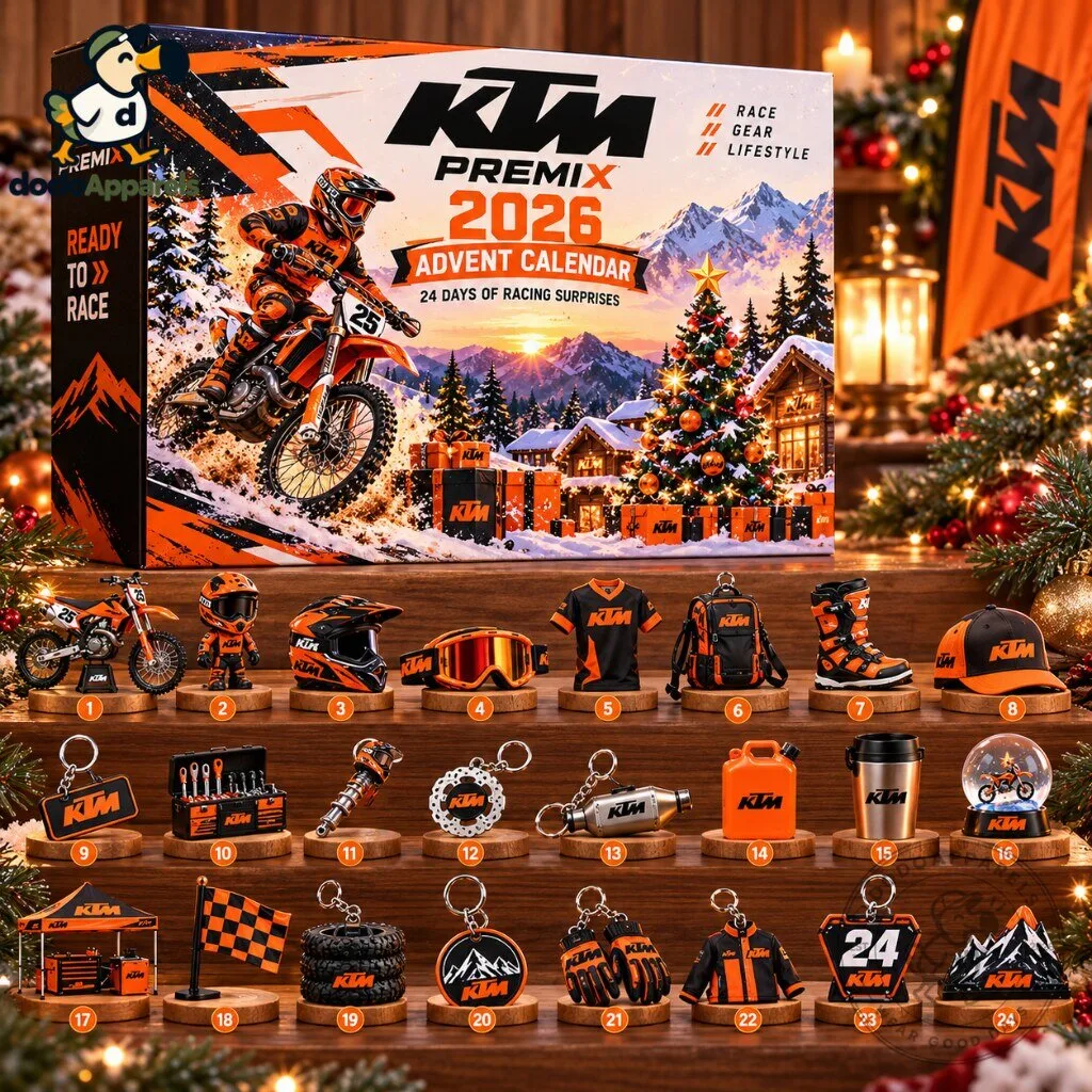 KTM Premix Advent Calendar 2026 24 Piece Set Dirt Bike Motorcycle Racing