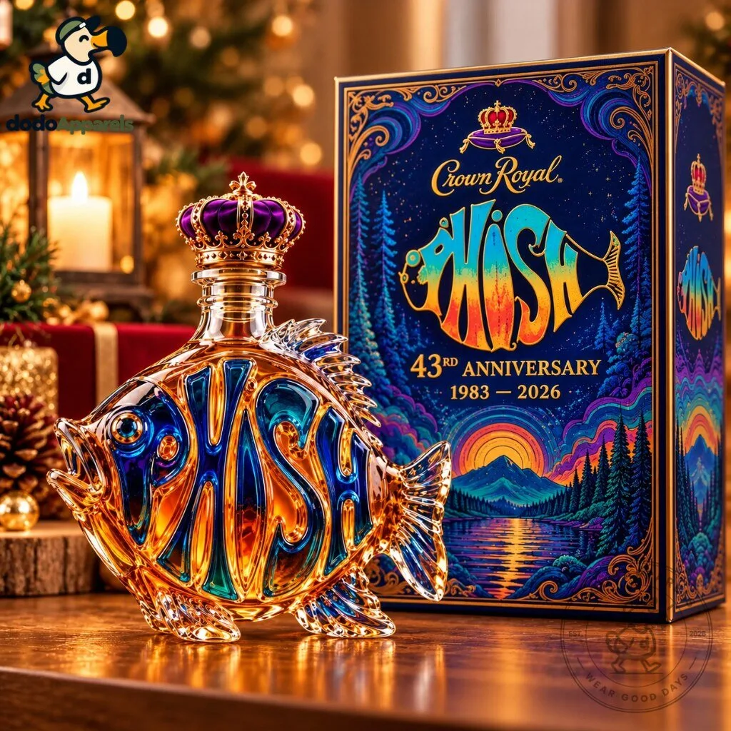 Crown Royal Phish 43rd Anniversary Whiskey Decanter